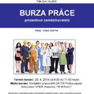 Úřad práce – Burza práce dne 26. 4. 2019