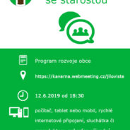 Online setkání se starostou Jíloviště