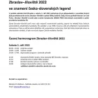 Zbraslav – Jíloviště 2022, ve znamení česko-slovenských legend