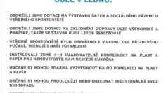 Obec v Lednu 2025