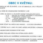 Obec v květnu 2025