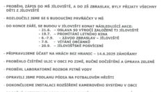 Obec v květnu 2025