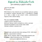 Zájezd Litoměřice – Zahrada Čech