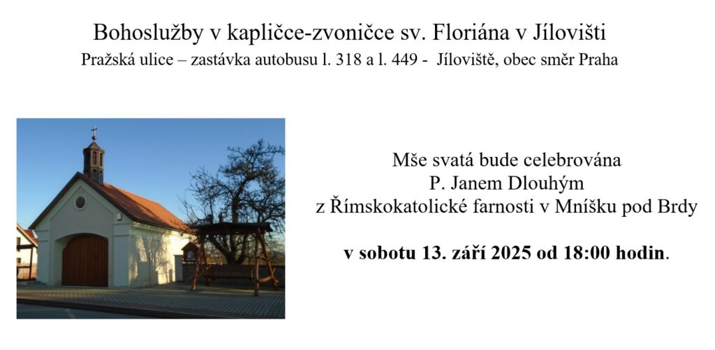 bohoslužby 09/2025