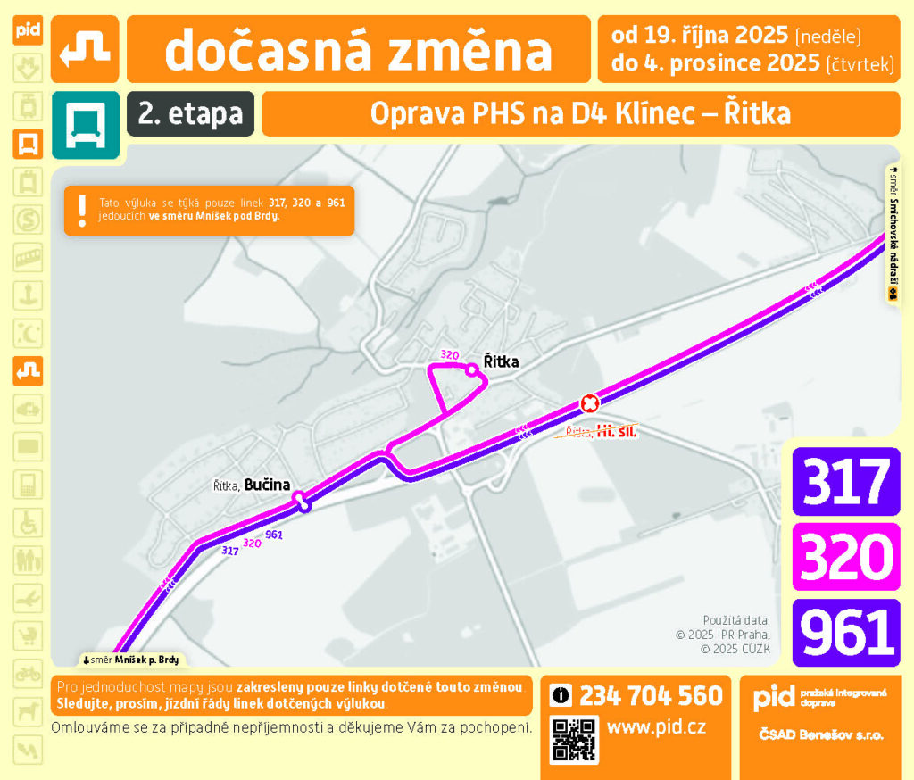 výluka D4