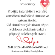 Kurz První pomoci pro seniory