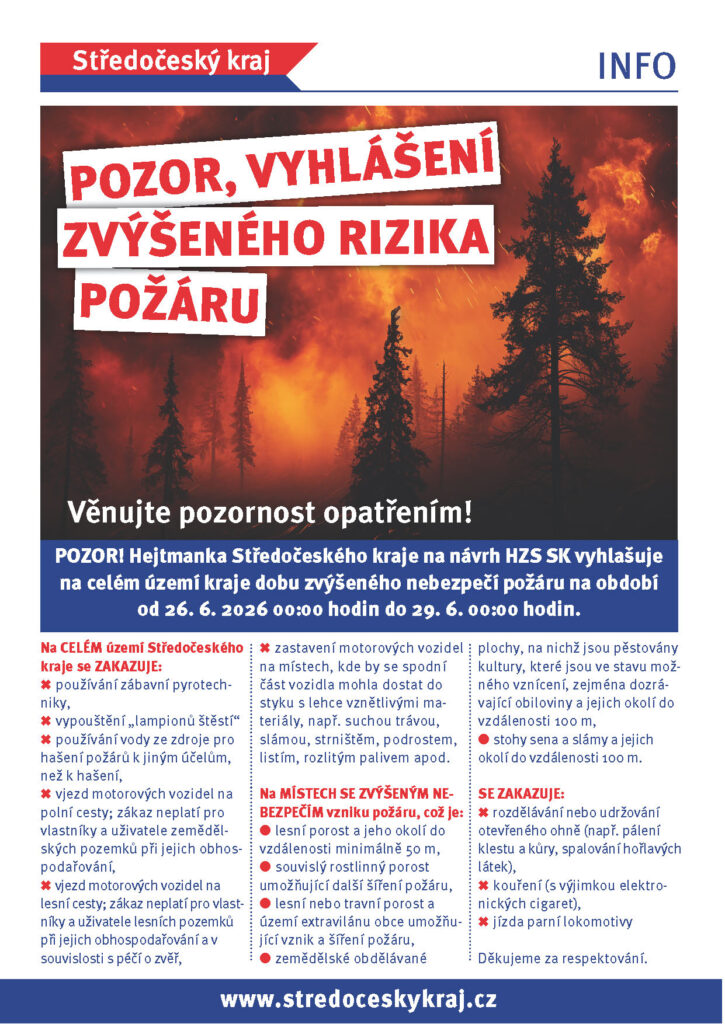 leták požáry